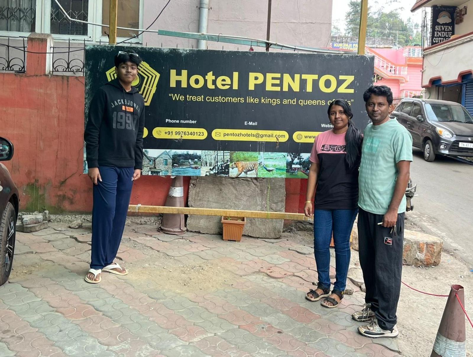 Hp Hotel - Hotel Pentoz Ooty Exteriér fotografie